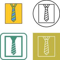 Tie Icon Design vector