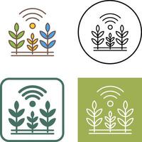 Wheat Icon Design vector