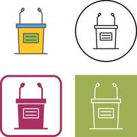 Debate Icon Design vector