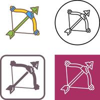 Crossbow Icon Design vector