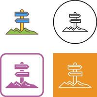 Direction Icon Design vector