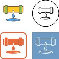 Leak Icon Design vector