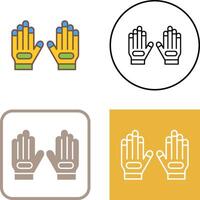 Glove Icon Design vector