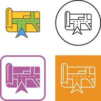 Navigation Icon Design vector