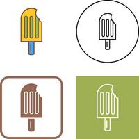Ice Cream Icon Design vector