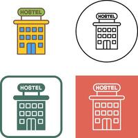 Hostel Icon Design vector