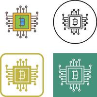 Chip Icon Design vector