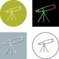 Telescope Icon Design vector