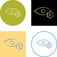 View Settings Icon Design vector