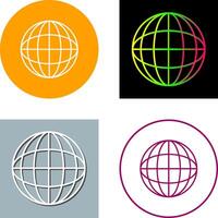 Globe Icon Design vector