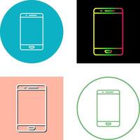 Cell Phone Icon Design vector