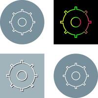 Unique Settings Icon Design vector