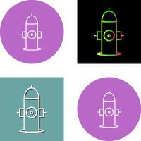 Unique Hydrant Icon Design vector