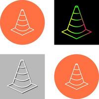 Unique Cone Icon Design vector