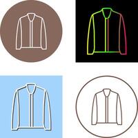 Jacket Icon Design vector