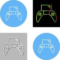 Unique Play Station Icon Design vector