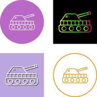 Tank Icon Design vector