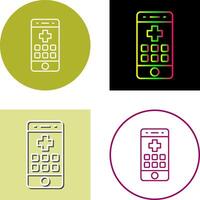 Emergency Call Icon Design vector