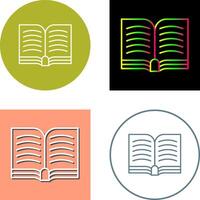 Book Icon Design vector