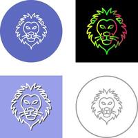 Lion Icon Design vector