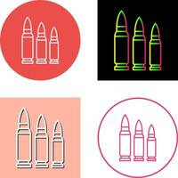 Bullets Icon Design vector