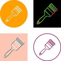 Paint Brush Icon Design vector