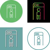 Security Check Icon Design vector