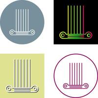 Column Icon Design vector