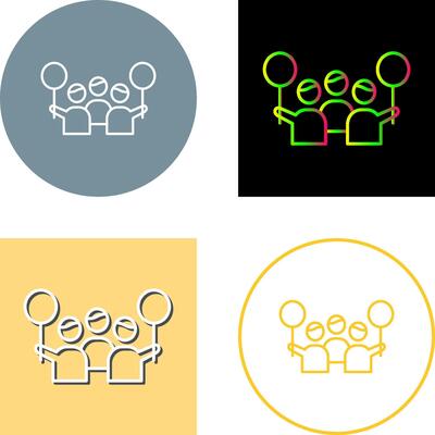 Protest Icon Design