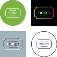 Tickets Icon Design vector