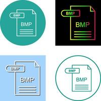 BMP Icon Design vector