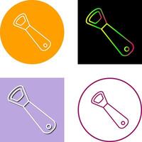 Bottle Opener Icon Design vector