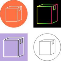 Box Icon Design vector