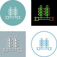 Wheat Icon Design vector