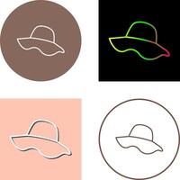 diseño de icono de sombrero vector