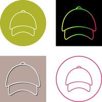 diseño de icono de gorra vector