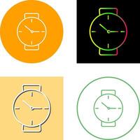 Wrist Watch Icon Design vector