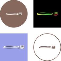 Toothbrush Icon Design vector