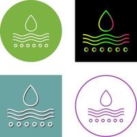 Moisture Icon Design vector