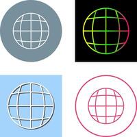 Globe Icon Design vector