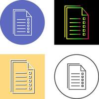 Data Files Icon Design vector