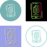 To Do List Icon Design vector