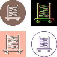 Abacus Icon Design vector