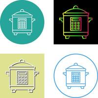 Cooker Icon Design vector