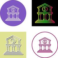 Bank Icon Design vector