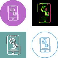 Setting Icon Design vector