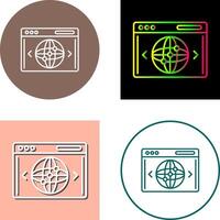 Website Icon Design vector
