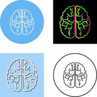 Brain Icon Design vector