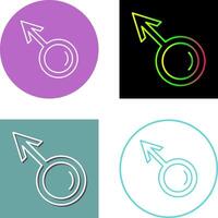 Male Icon Design vector