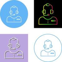 Customer Service Icon Design vector